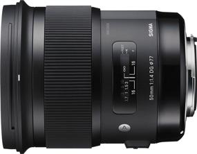 img 3 attached to Объектив Sigma 50mm F1.4 Art DG HSM 📸 для Canon - высокопроизводительный и универсальный объектив для камер Canon.