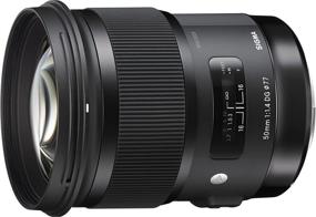 img 4 attached to Объектив Sigma 50mm F1.4 Art DG HSM 📸 для Canon - высокопроизводительный и универсальный объектив для камер Canon.