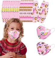 🎭 herla 20 pcs fashionable, cute, and breathable school face masks with cartoon patterns logo