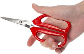 img 2 attached to 🔪 Почувствуйте универсальность: Ручки кухонных ножниц Joyce Chen Red Original Unlimited - 1 шт.