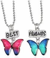 gyaya friends necklace pendant butterfly logo