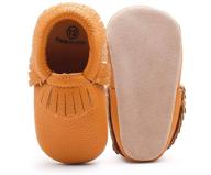 delebao soft sole tassel crib shoes moccasins loafers - unisex baby logo