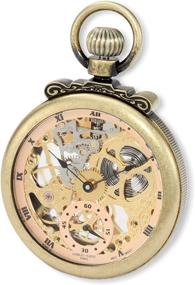 img 4 attached to ⌚ Charles Hubert 3869 G Collection Gold Plated Mechanical Watch