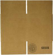 📦 6x6x6 bundle of corrugated shipping boxes - enhanced seo logo