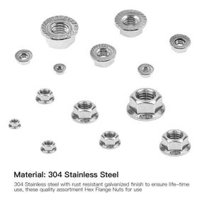 img 2 attached to Swpeet 105Pcs Stainless Serrated Assortment
