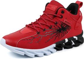 img 4 attached to BRONAX Zapatillas Walking Athletic Sneakers