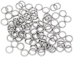 img 4 attached to PEPPERLONELY Brand 500PC Stainless Steel Beading & Jewelry Making for Jewelry Findings