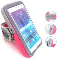 cuzmak multifunctional outdoor sports armband: sweatproof running armbag for iphone x 8 7plus, samsung galaxy note 5 4 s8 s7 logo