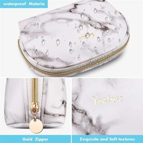 img 1 attached to 💦 Yazhmsa Splash-Proof Cosmetic Portable: Keep Your Makeup Mess-Free!