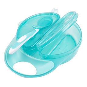 img 3 attached to 🍽️ Turquoise Dr. Brown's Travel Fresh Bowl and Spoon - 1-Pack