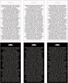 img 2 attached to 🏷️ Tim Holtz Idea-ology Small Talk Stickers: 296 Stickers, 8.25" x 4.25" Sheet, Black/White, TH93193