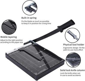 img 1 attached to ISDIR Cutter Guillotine Trimmer Capacity