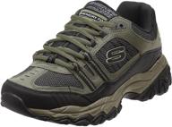 👟 skechers men's afterburn memory fit training shoes logo