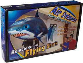 img 2 attached to 🦈 Inflatable Flying Shark Air Swimmer