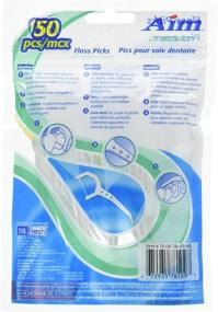 img 1 attached to 🦷 Achieve Precision Dental Care with Aim Precision Floss Picks: Fluoridex Thread, 50 ct (Pack of 6)