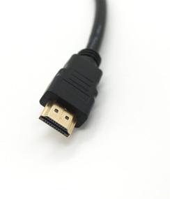 img 2 attached to 2 Way HDMI Splitter: Connect 2 Monitors or TVs with Dual HDMI Switch, Gold Plated Cable - 1 in 2 Out