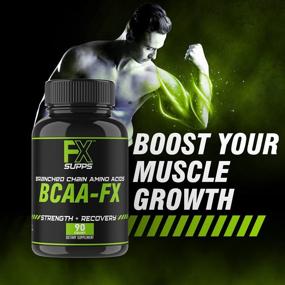 img 2 attached to Увеличьте свою производительность с BCAA-FX от Fx Supps: великолепные капсулы аминокислот для набора сухой массы мышц, повышения выносливости и быстрого восстановления (90 капсул)