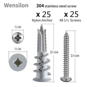 img 3 attached to 🔩 Stainless Expansion Screw with 8 Self-Drilling Capability