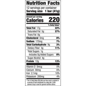 img 1 attached to 🥜 ratio KETO friendly Lemon Almond Crunchy Bar - Gluten Free - 1.45 oz - Box of 12 - Healthy Snack for Low Carb and Gluten-Free Diets