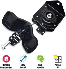 img 4 attached to 🔧 USTAR Spare Tire Hoist Winch Carrier Holder: Fits Silverado GMC Sierra 2500 HD 04-10, Silverado/Sierra 3500 03-06 and 3500HD 07-10, Replaces 924-502 19259450 25912261