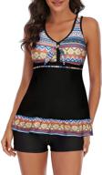 👙 geometric women's swimwear swimsuit boyshorts by zando in swimsuits & cover ups logo