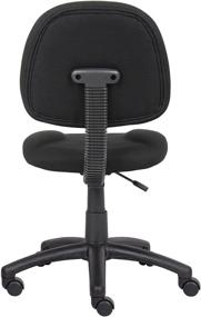 img 3 attached to Продукт: Черное офисное кресло Boss Office Products Deluxe Posture - эргономичное исполнение, регулируемая высота и размеры