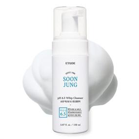 img 4 attached to ETUDE SoonJung pH 6.5 Whip Cleanser: Gentle & Hydrating Facial Cleanser for Sensitive Skin, K-Beauty Must-Have