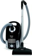 🧹 powerful cleaning performance: miele turbo team canister vacuum in obsidian black логотип