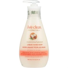 img 4 attached to 🥥 Coconut Milk Live Clean Liquid Hand Soap - 17 Oz (May Vary in Packaging)