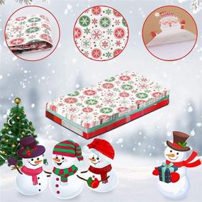 img 1 attached to 🎁 12pcs Christmas Craft Paper Boxes: Perfect Packaging for Presents, Candies, Cookies | Holiday Box, Party Favors, Pastry - 5 * 3 * 7inch