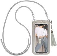 takyu phone lanyard crossbody leather logo