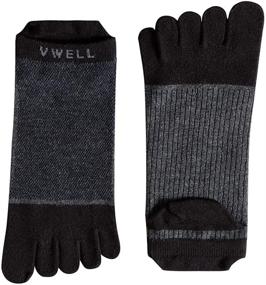 img 3 attached to Cotton Finger Athletic Running Gloves by VWELL: Your Ultimate Exercise Essential