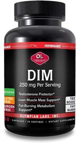 img 4 attached to 💪 Olympian Labs Performance DIM Supplement 250mg - Diindolylmethane (DIM) 30 Capsules for Optimal Performance (30 Day Supply)