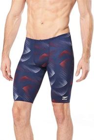 img 3 attached to Speedo Male Jammer Beta Blade Sports & Fitness