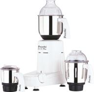 🔌 preethi eco plus white 3-jar mixer grinder 110-volt for usa/canada use логотип