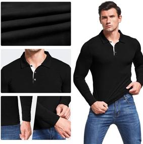 img 2 attached to Aiyino Sleeve Shirts: Stylish Men's Clothing for Fashionable Shirts