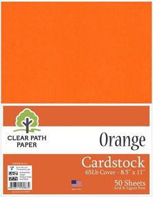 img 3 attached to Orange Cardstock Inch Cover Sheets Scrapbooking & Stamping