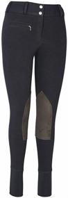 img 2 attached to Effortlessly Classic: TuffRider Women's Straight Pants for Timeless Appeal