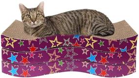 img 4 attached to 🐱 Durable FOKICOS Cat Scratcher: Premium Cat Scratch Pad for Effective Scratching