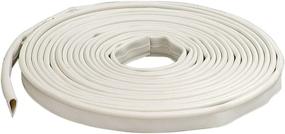 img 4 attached to M-D Building Products 68676 M-D Smoke Seal Door Gasket - Silicone, Oversized, 20 in L X 1/2 in W 1/4 in T - White