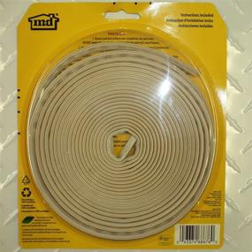 img 1 attached to M-D Building Products 68676 M-D Smoke Seal Door Gasket - Silicone, Oversized, 20 in L X 1/2 in W 1/4 in T - White