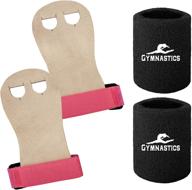 🤸 ninja sports gymnastics grips wristbands: must-have for girls, kids, and youth логотип