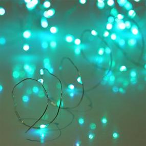 img 3 attached to YIHONG Christmas Fairy String Lights USB Powered, 33ft Twinkle Lights with RF Remote, Color Changing Firefly Lights - 13 Colors