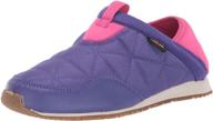 🩴 teva kids slipper in ultraviolet - medium boys' shoes and sneakers logo