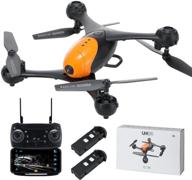 🚁 hr ln06 drone: 1080p camera quadcopter for kids and adults with altitude hold, follow me, and carrying case - perfect rc toys gift for boys, girls, and adults logo