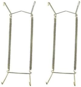 img 3 attached to 🔗 Tripar 14-20-Inch Brass Plate Wire (2 Pack): Sturdy and Versatile Hanging Solution for Artwork and Displays