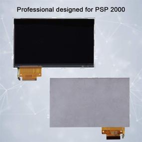 img 3 attached to 📺 PSP 2000/2001/2003/2004 LCD Display Screen Replacement - Enhanced Fit Precision and Hassle-free Installation Parts for PSP