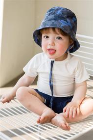 img 1 attached to 👒 Vaenait Baby Unisex Bucket Hats & Caps: Stylish Accessories for Girls and Boys