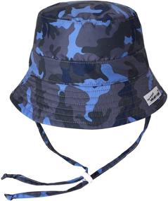 img 4 attached to 👒 Vaenait Baby Unisex Bucket Hats & Caps: Stylish Accessories for Girls and Boys