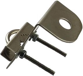 img 3 attached to 📡 Anteenna TW-CR Mount Bracket: Durable Stainless Steel with 16mm Hole for L Type UHF Female (SO-239) - Ideal for 144/440MHz Ham Mobile Antenna